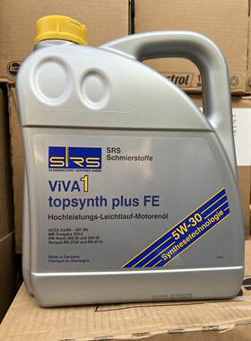 SRS全合成机油4升5w-40