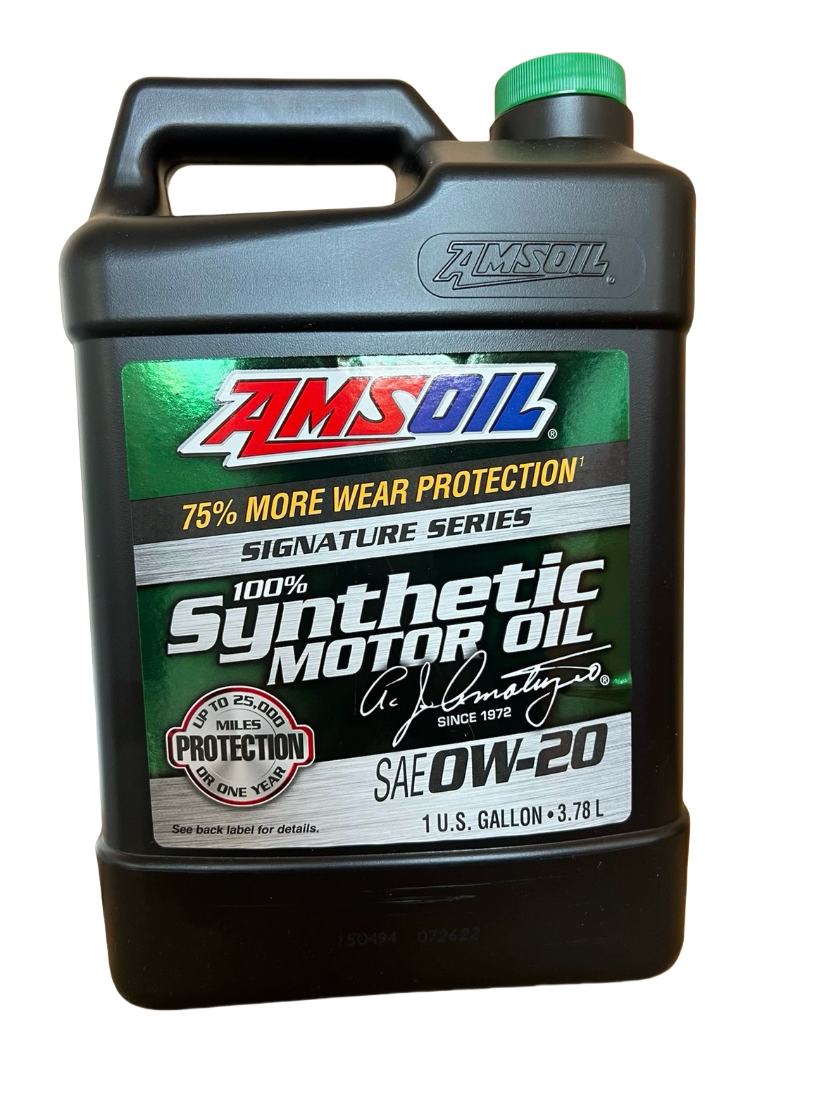 安索美国签名版0W-20进口汽车机油正品全合成适用于946ml