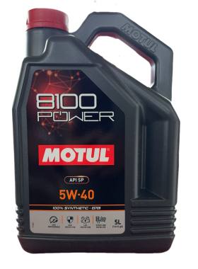 摩特MOTUL脂金8100 POWER 脂类全合成机油 SP 0W-20/5W-30 1L/5L