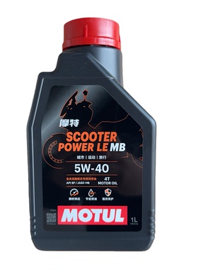 摩特MOTUL 金绵羊 踏板专用全合成摩托车机油5W40 MB SN 认证