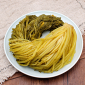 浙江台州农家特产温岭盐菜酸菜炒咸菜 包邮 雪里蕻 雪菜肉丝500克