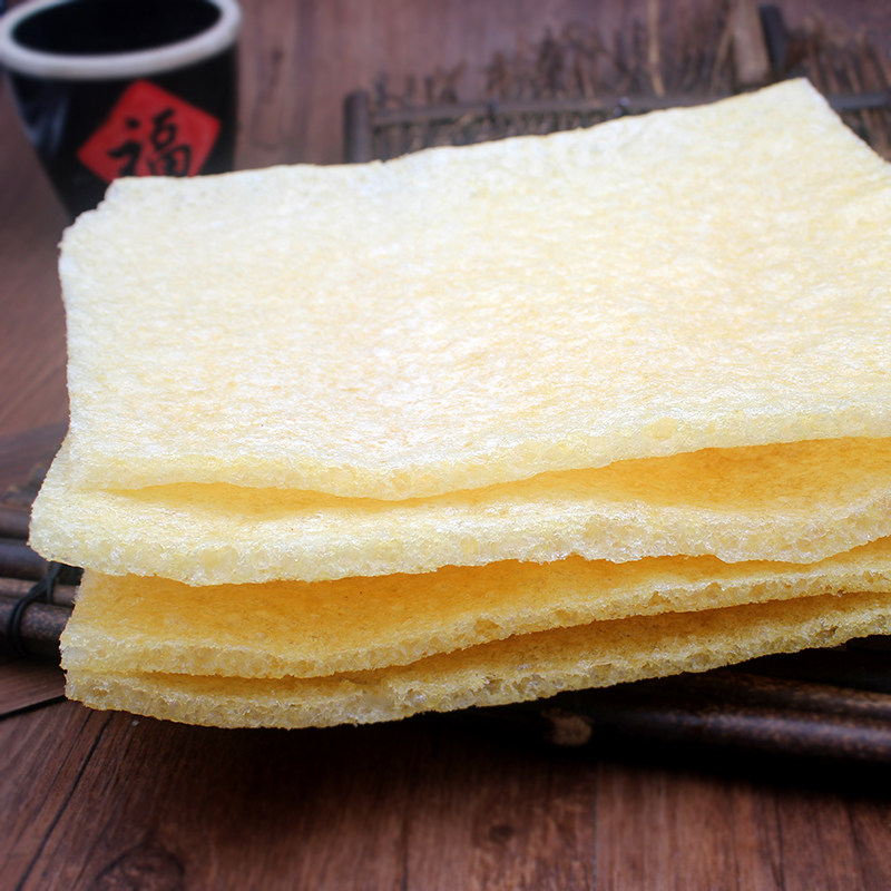 炸猪皮肉皮干皮肚响皮油炸猪肉皮干猪皮农家特产干货温岭美食小吃