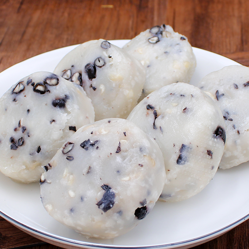 手工豇豆糕黑豆年糕台州农家特产手工白年糕散装温岭年糕麻糍包邮