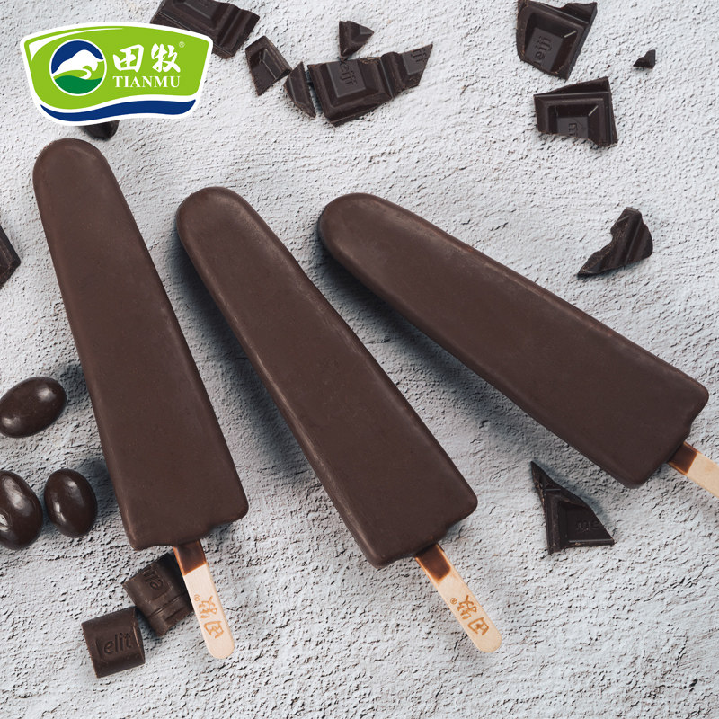 5支 田牧金钻雪糕 巧克力脆皮牛奶冰激凌 银钻青柠冰淇淋魔钻冰棒