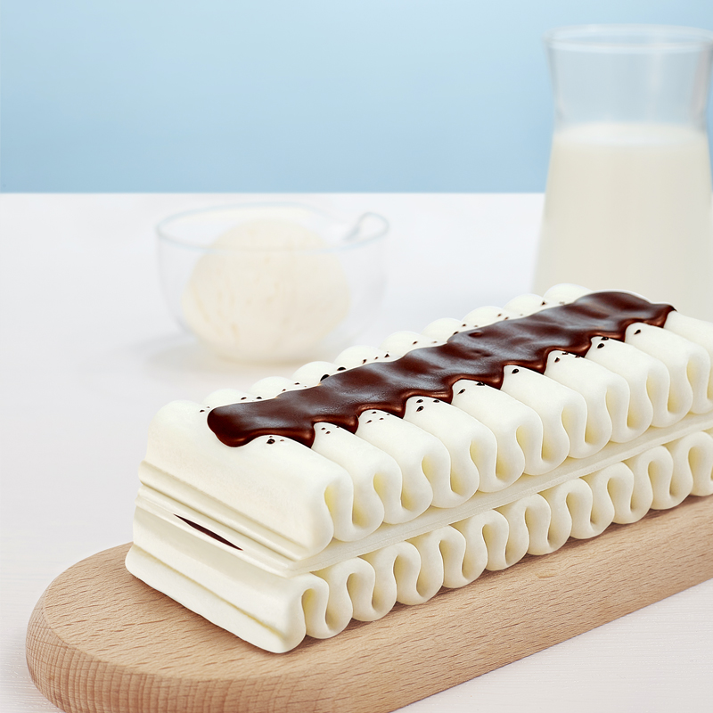 和路雪千层雪香草白桃雪糕3支