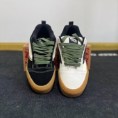 休闲鞋 VANS VN000DAJYJ7 黑色白色低帮 生胶底面包鞋 Knu Skool
