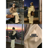 子神裤 大小姐77 贯穿整个秋冬～日常好穿加厚显瘦显腿长针织白裤