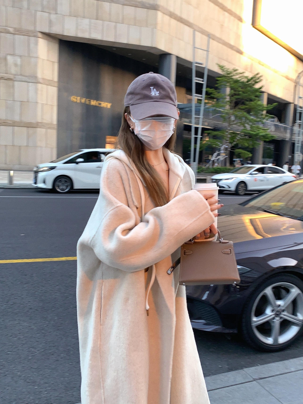 羊毛长款通勤大小姐77秋冬大衣