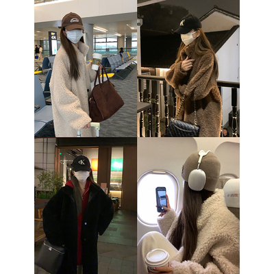 大小姐77通勤长款羊羔毛外套