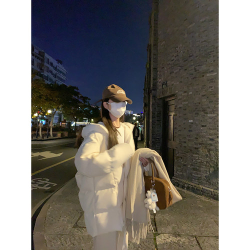 大小姐7790白鹅绒防绒羽绒服