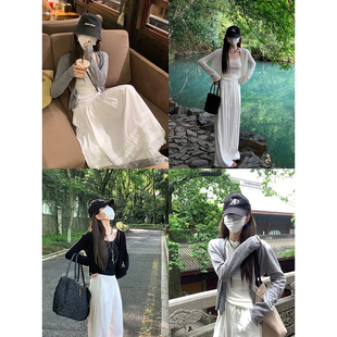 大小姐77 防晒 好穿不费力～夏日刚需绵羊毛慵懒舒服显瘦针织开衫