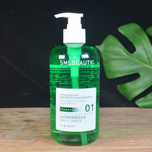 艾叶薄荷清爽洗发水480ml