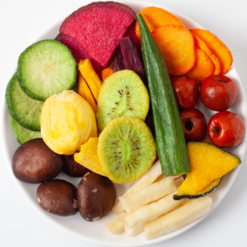 综合什锦果蔬脆片蔬菜干水果干批发即食混合果蔬干脆