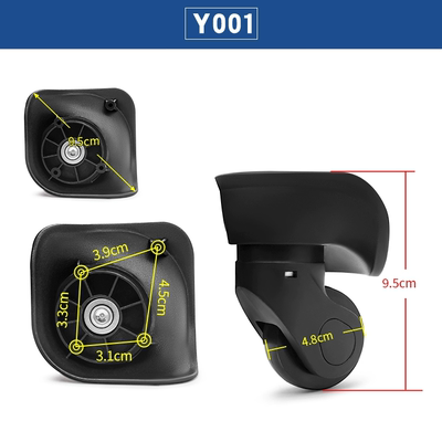 行李箱JL-A01轮子旅行箱红鹰L-A小号万向轮亿鑫A-001轱辘001