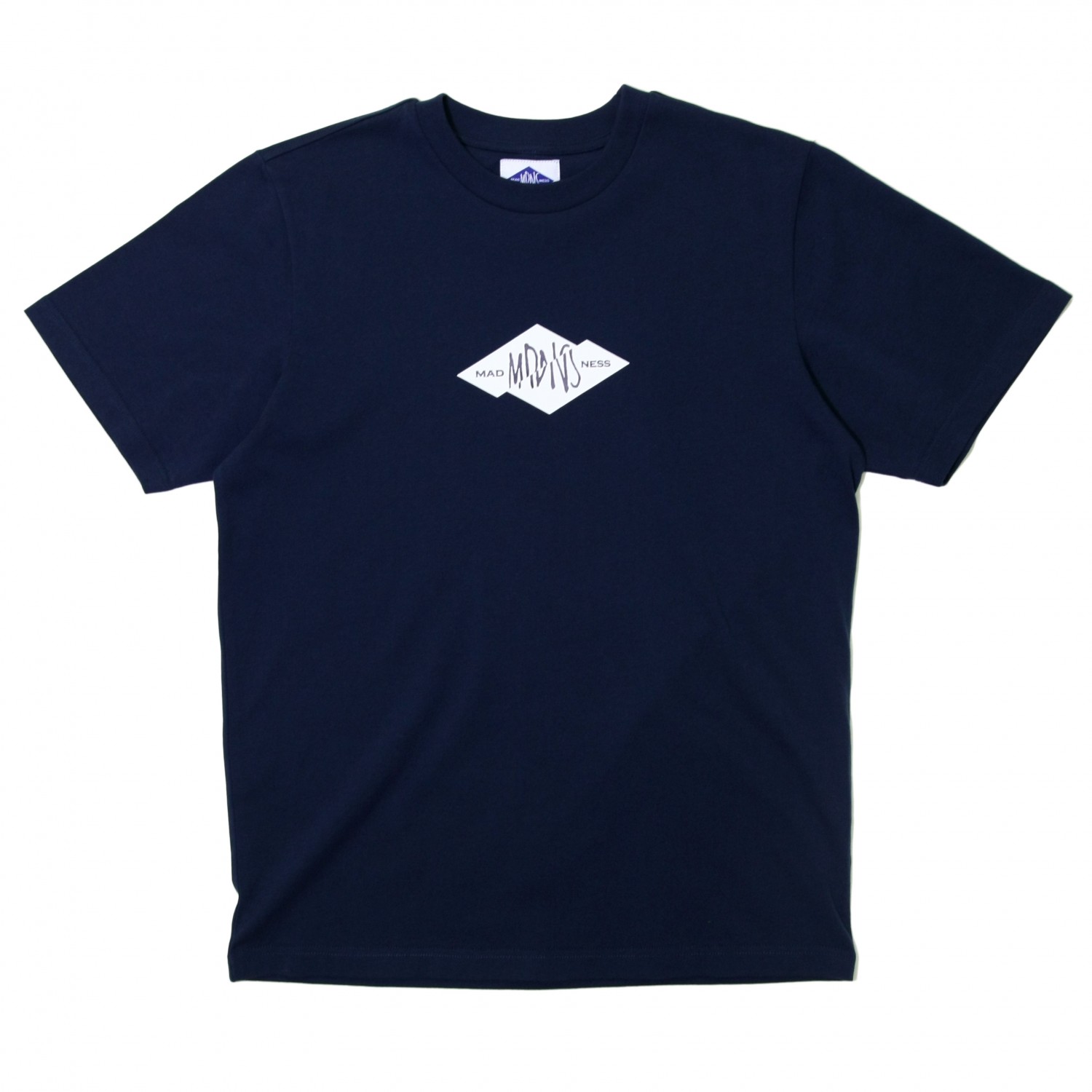 余文乐正品mdns box logo print teet恤休闲男装短袖madness潮牌