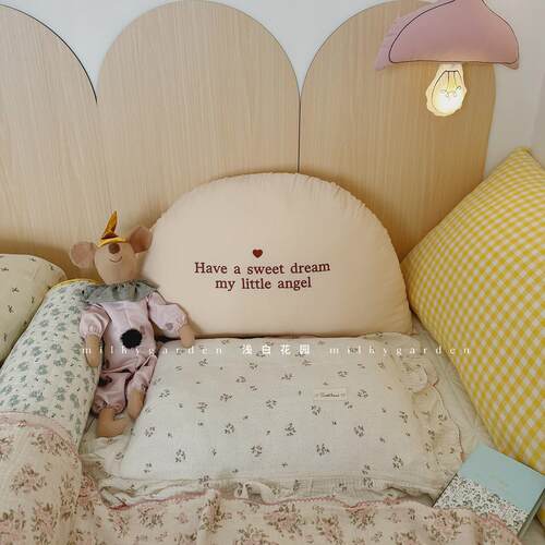 婴儿床头靠垫半圆枕榻榻米靠背
