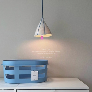 milky garden纯手工羊毛毡氛围小夜灯床头遥控灯儿童房装饰礼物