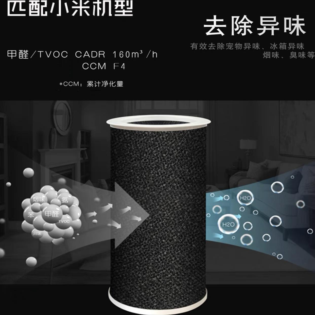 除甲醛除异味除二手烟活性炭