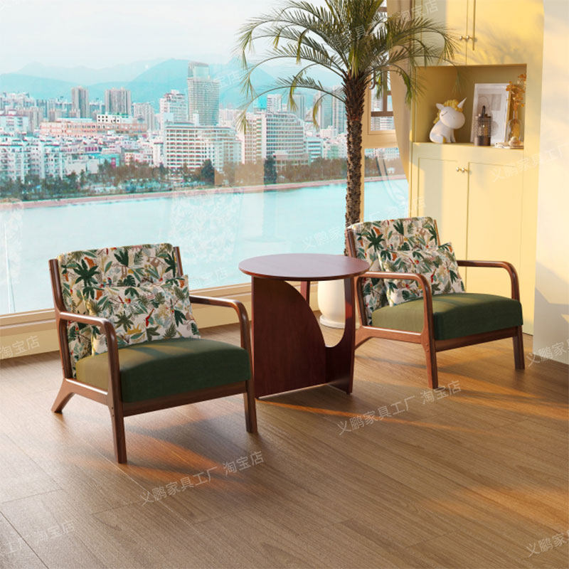 单人沙发休闲椅子轻奢高级客厅卧室阳台沙发椅懒人沙发舒适单人椅