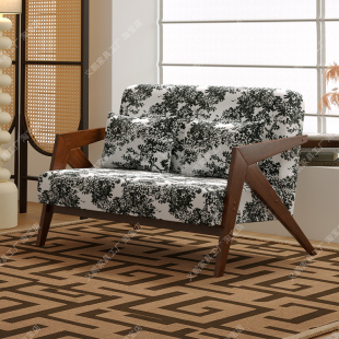 实木沙发客厅2025新款农村自建房高端大气上档次新中式双人木沙发