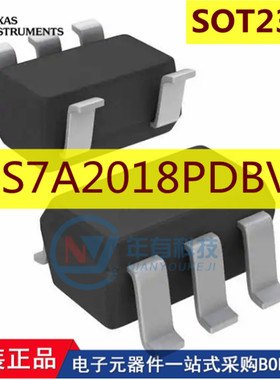TI德州原装TPS7A2018PDBVR LINEAR 1.8V 300MA 线性稳压器SOT23-5