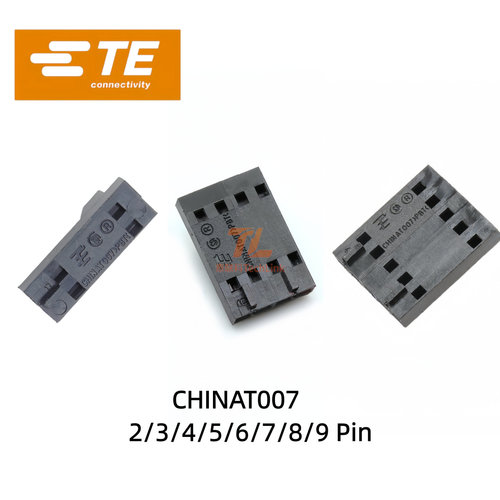 CHINAT007 PBT 2PIN 2孔胶壳 3p 4p 5p 6p 7p 8p 公母插针端子