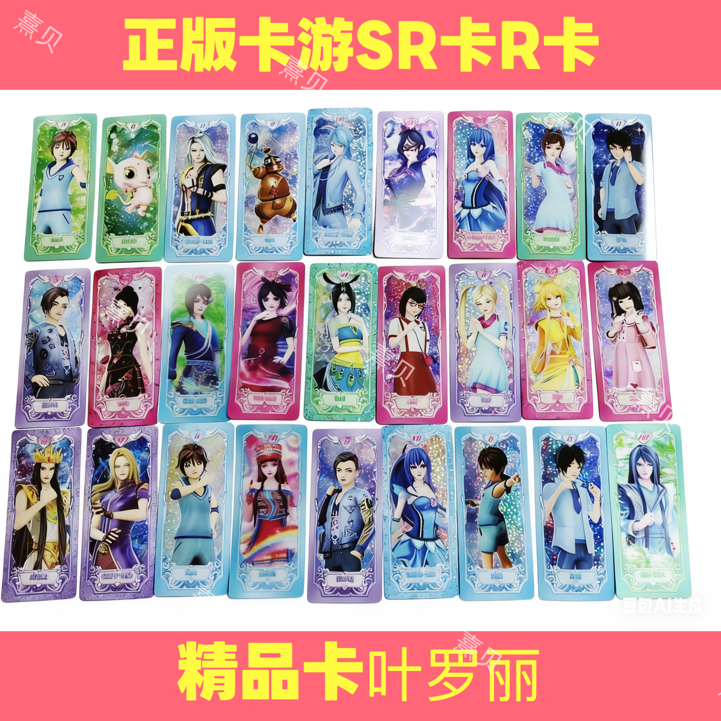 卡游叶罗丽辰星之梦闪卡正版