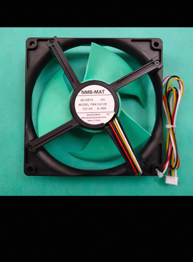 冰箱风扇NMB-MAT MODEL FBA12J12V DC12V 0.35A 防水风机电机