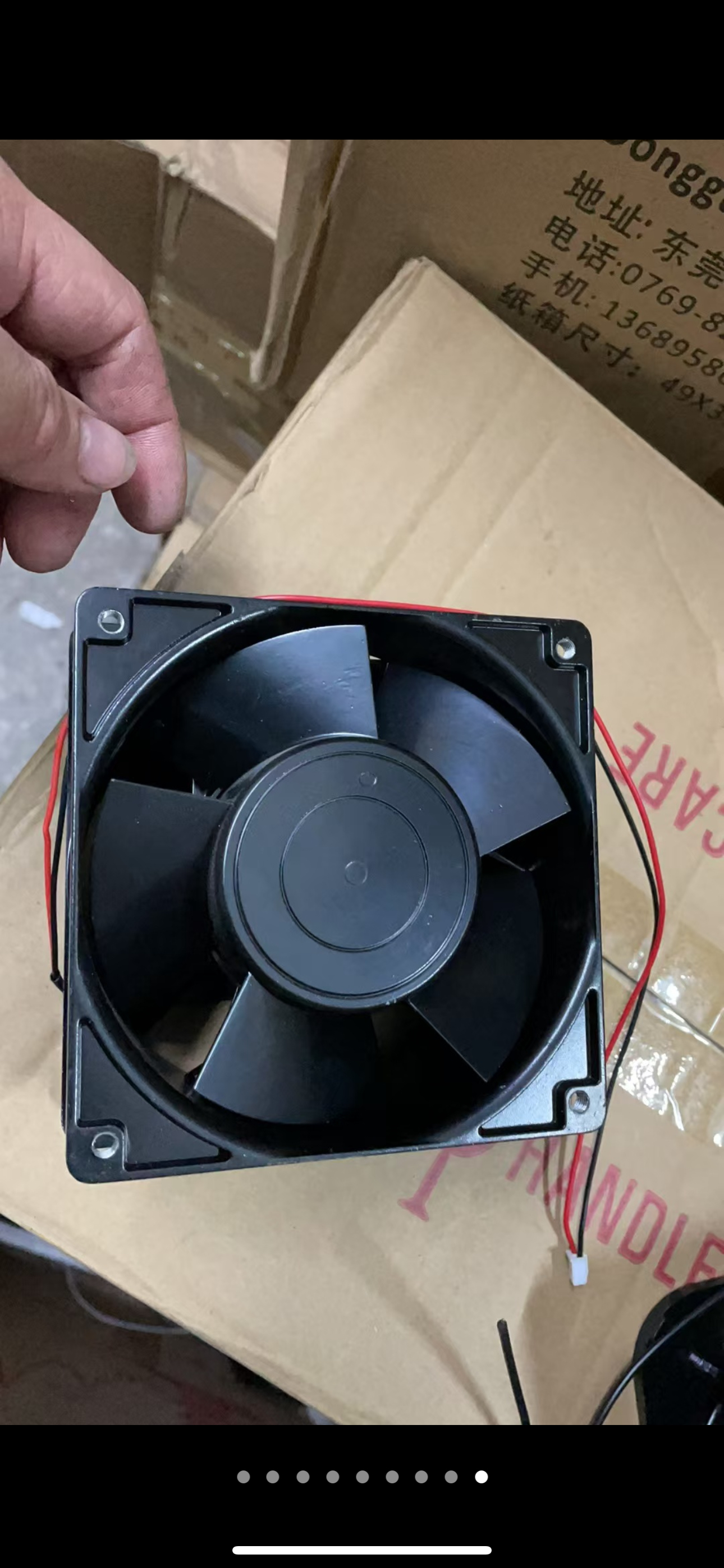 ebmpapst AG03-10/W2G110-AK43-31耐高温全金属风扇铁叶12038 24V