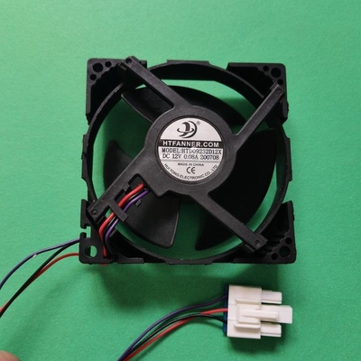 风扇配件三线HTFANNER .COM HTD09232D12X DC12V 0.08A美的冰箱