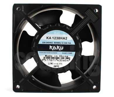 KAKU卡固 KA1238HA2铁叶子滚珠220V  12038全金属风扇12V2448V