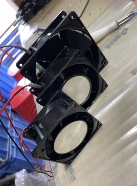 9238德国PAPST 8038 TYP8124G/K8112G全金属耐高温散热风扇铁叶子