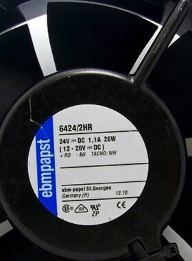 德国ebmpapst 6424/2HR 17CM 17251 24V 26W 风扇 6224N  18W