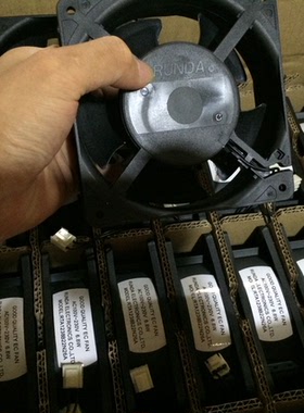 12038 12cm 220V DP200A KTV机柜轴流风机EC风扇RTA1238B22N42S