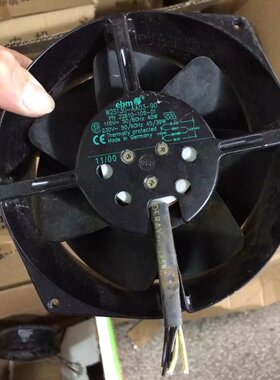 德国EBM W2S130-AA03-90/49双电压150*55MM6线风扇AC115V/230V
