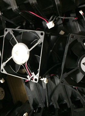 台达DELTA AFB0812VH 12V 0.41A 80*80*25MM 双滚珠变频器风扇24V