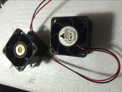 FFB0424MN台达 FFB0424VHN/HHN 24V 0.15A 0.12A 4028 4CM 变频器风扇 FFB0424MN台达 FFB0424VHN/HHN 24V 0.15A 0.12A 4028 4CM风扇
