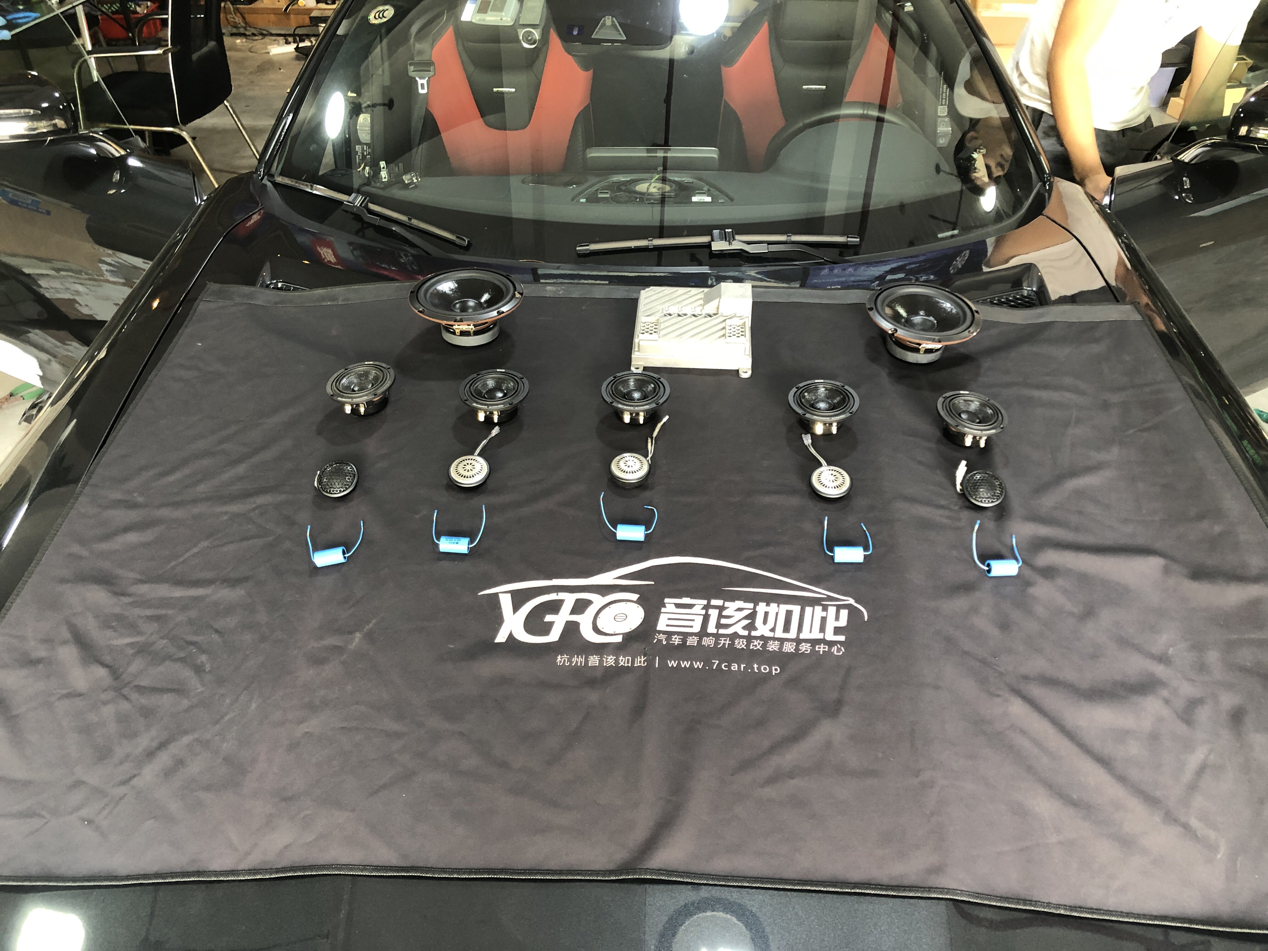 奔驰amg gt 音响改装德国卡文 柏林之声
