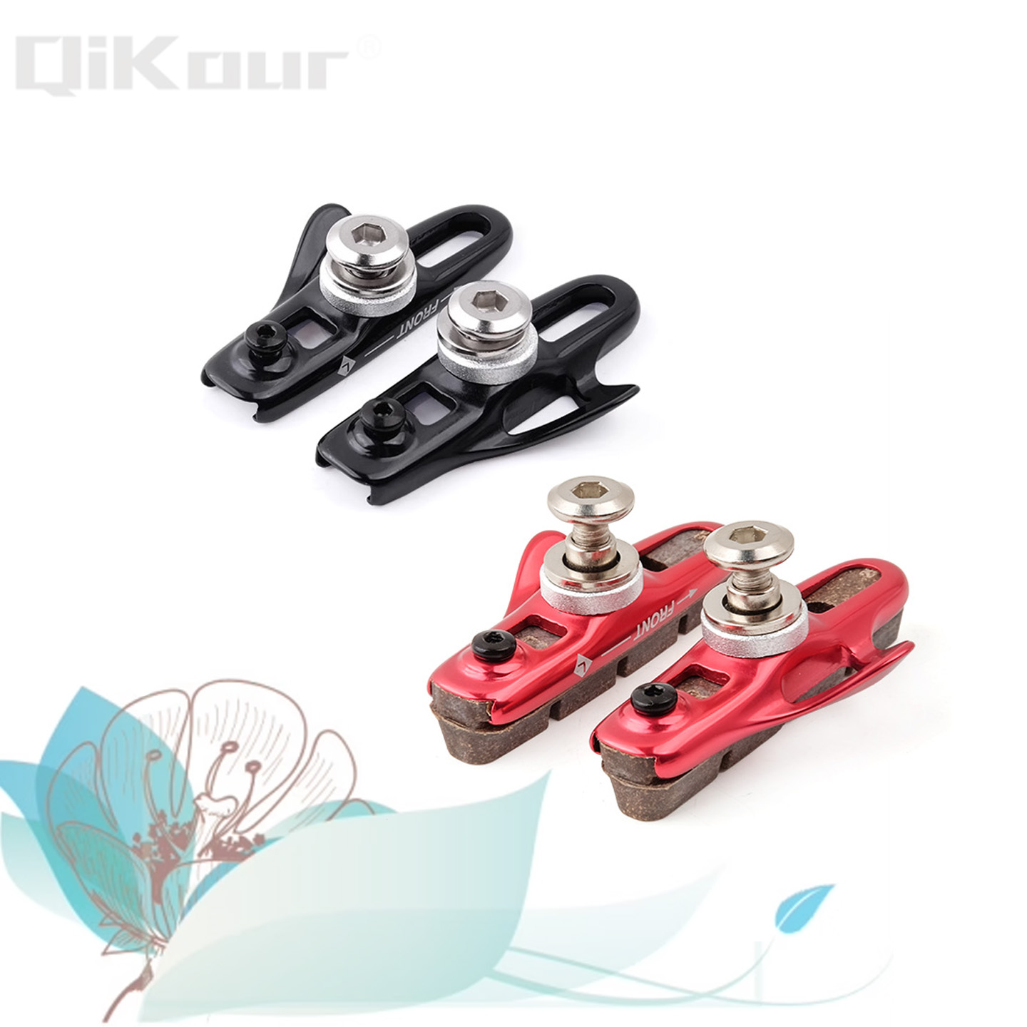 qikour碳刀碳圈镂空式刹车靴