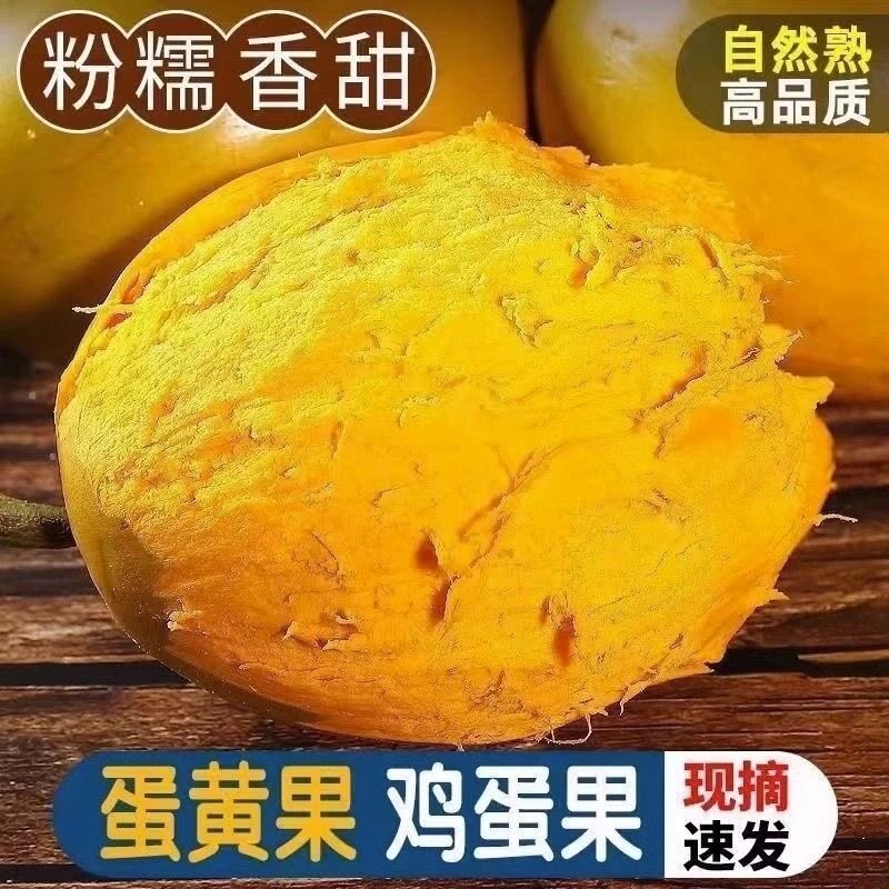 现摘新鲜蛋黄果鸡蛋果海南当季水果应季热带大果孕妇云南特产整箱
