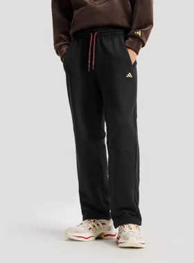 adidas阿迪达斯26年马年新年款男款运动长裤直筒裤KE4065 KE4066