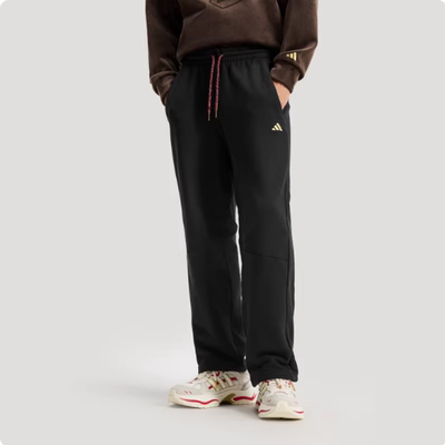 adidas阿迪达斯26年马年新年款男款运动长裤直筒裤KE4065 KE4066