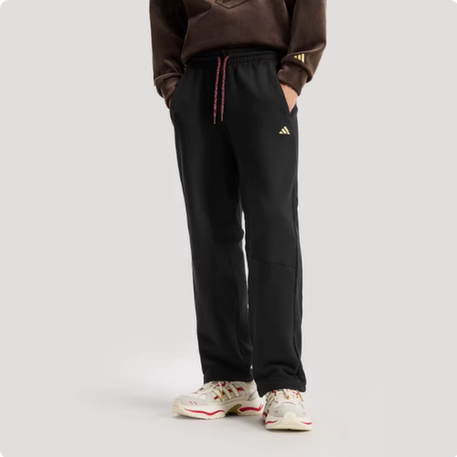 adidas阿迪达斯26年马年新年款男款运动长裤直筒裤KE4065 KE4066