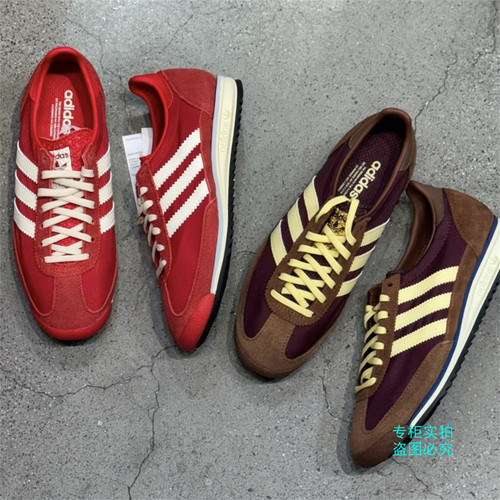 Adidas阿迪达斯三叶草SL 72 OG复古低帮运动休闲鞋 IE3475 IE3425