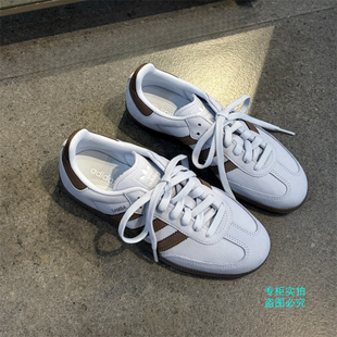 Adidas阿迪达斯三叶草 SAMBA运动休闲鞋 T头德训鞋 IH9167 26年新款