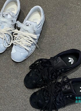 Adidas三叶草26新款女子安福薄底芭蕾风运动休闲鞋HQ5198 HQ5199