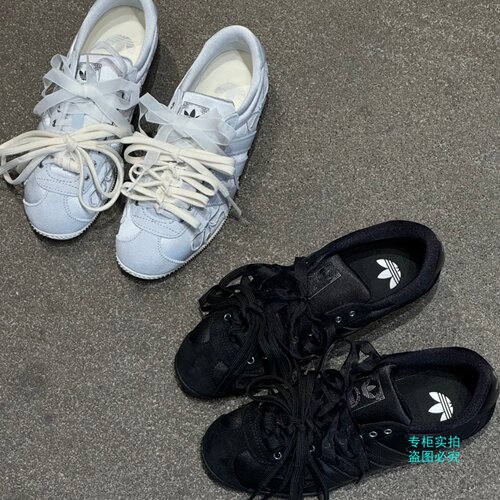Adidas三叶草26新款女子安福薄底芭蕾风运动休闲鞋HQ5198 HQ5199