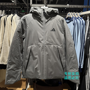KQ5505 KQ5504 阿迪达斯25冬季 男子连帽运动保暖羽绒服外套KQ5503