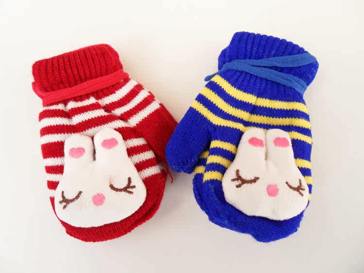 Gants pour enfants en de laine - Ref 2146813 Image 4