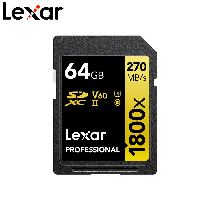 雷克沙128G内存卡 数码相机存储卡4K微单反摄像机 270MB/s300MB/s